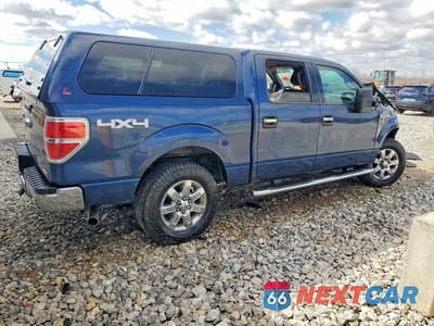 Trzecie zdjęcie samochodu z tyłu: 2013 FORD F150 SUPERCREW VIN:1FTFW1EFXDFC33883 - miniatura