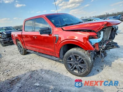 Czwarte zdjęcie samochodu z boku: 2023 FORD F150 SUPERCREW VIN:1FTEW1EP9PKE88721 - miniatura
