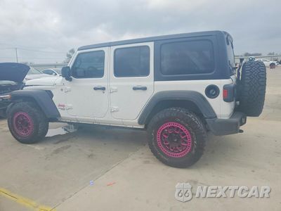 Drugie zdjęcie samochodu z przodu: 2020 JEEP WRANGLER UNLIMITED SPORT VIN:1C4HJXDG4LW340091 - miniatura