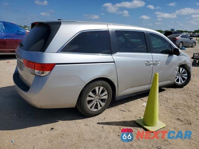 Trzecie zdjęcie samochodu z tyłu: 2015 HONDA ODYSSEY EXL VIN:5FNRL5H67FB091749 - miniatura
