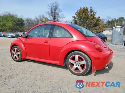 Drugie zdjęcie samochodu z przodu: 2001 VOLKSWAGEN NEW BEETLE GLS SPORT VIN:3VWED21C81M478337 - miniatura
