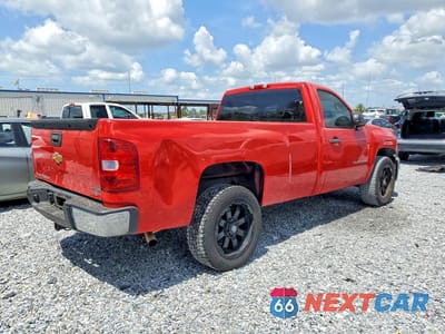 Trzecie zdjęcie samochodu z tyłu: 2012 CHEVROLET SILVERADO C1500 VIN:1GCNCPEXXCZ319076 - miniatura