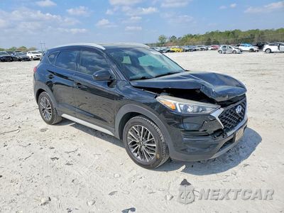 Czwarte zdjęcie samochodu z boku: 2019 HYUNDAI TUCSON SEL VIN:KM8J33AL4KU878978 - miniatura