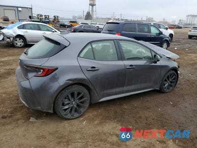 Trzecie zdjęcie samochodu z tyłu: 2024 TOYOTA COROLLA HATCHBACK XSE VIN:JTNC4MBE9R3222903 - miniatura