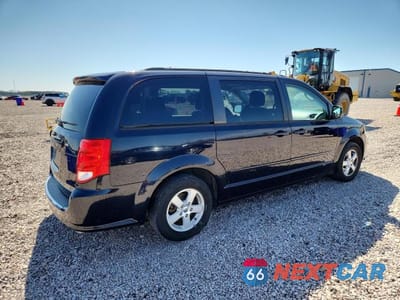 Trzecie zdjęcie samochodu z tyłu: 2011 DODGE GRAND CARAVAN MAINSTREET VIN:2D4RN3DG0BR663968 - miniatura
