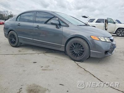 Czwarte zdjęcie samochodu z boku: 2010 HONDA CIVIC LX VIN:2HGFA1F50AH530399 - miniatura