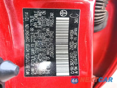 Zdjęcie 12 z 12 samochodu: 2015 TOYOTA PRIUS FOUR VIN:JTDKN3DU7F1912992 - miniatura