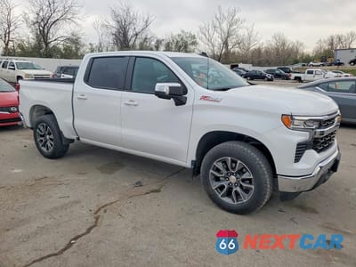 Czwarte zdjęcie samochodu z boku: 2025 CHEVROLET SILVERADO K1500 LT VIN:2GCUKDED5S1126151 - miniatura