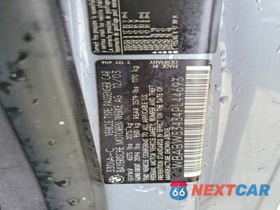 Zdjęcie 12 z 12 samochodu: 2004 BMW 330 CI VIN:WBABW53434PL44693 - miniatura