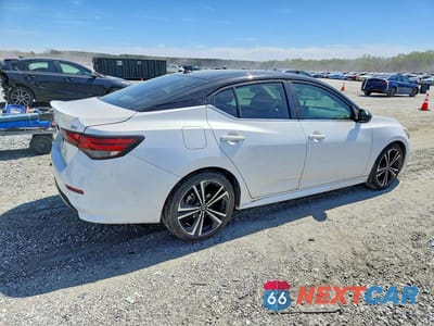 Trzecie zdjęcie samochodu z tyłu: 2020 NISSAN SENTRA SR VIN:3N1AB8DVXLY290795 - miniatura