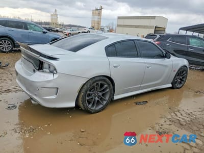 Trzecie zdjęcie samochodu z tyłu: 2020 DODGE CHARGER SCAT PACK VIN:2C3CDXGJ9LH219441 - miniatura