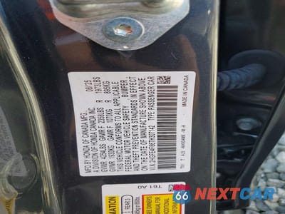 Zdjęcie 12 z 12 samochodu: 2026 HONDA CIVIC SPORT/SPORT TOURING VIN:2HGFE4F86TH307142 - miniatura