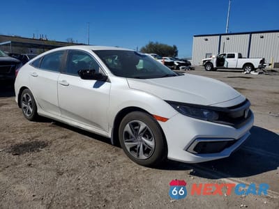 Czwarte zdjęcie samochodu z boku: 2019 HONDA CIVIC LX VIN:2HGFC2F65KH573131 - miniatura