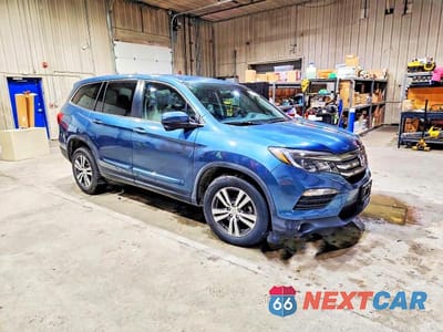 Czwarte zdjęcie samochodu z boku: 2016 HONDA PILOT EX VIN:5FNYF6H31GB057631 - miniatura
