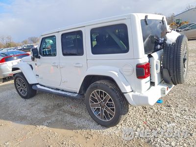 Drugie zdjęcie samochodu z przodu: 2023 JEEP WRANGLER SAHARA 4XE VIN:1C4JJXP66PW540111 - miniatura