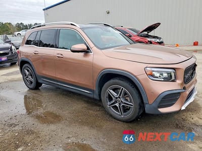 Czwarte zdjęcie samochodu z boku: 2023 MERCEDES-BENZ GLB 250 VIN:W1N4M4GB4PW295298 - miniatura