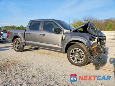 Czwarte zdjęcie samochodu z boku: 2024 FORD F150 STX VIN:1FTEW2KP5RKE87823 - miniatura