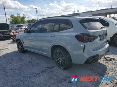Drugie zdjęcie samochodu z przodu: 2023 BMW X3 XDRIVE30I VIN:5UX53DP08P9R61962 - miniatura