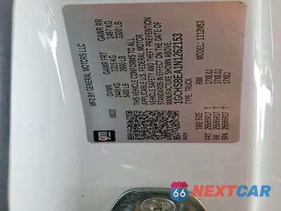 Zdjęcie 12 z 12 samochodu: 2022 CHEVROLET COLORADO VIN:1GCHSBEA1N1262153 - miniatura