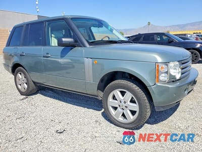 Czwarte zdjęcie samochodu z boku: 2005 LAND ROVER RANGE ROVER HSE VIN:SALMF114X5A195266 - miniatura