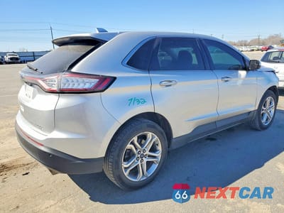Trzecie zdjęcie samochodu z tyłu: 2018 FORD EDGE TITANIUM VIN:2FMPK4K89JBC15133 - miniatura