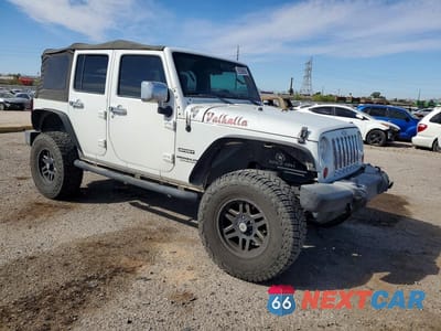 Czwarte zdjęcie samochodu z boku: 2013 JEEP WRANGLER UNLIMITED SPORT VIN:1C4BJWDG4DL630219 - miniatura