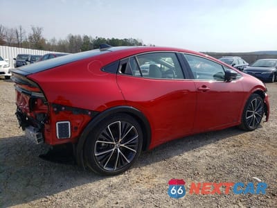 Trzecie zdjęcie samochodu z tyłu: 2024 TOYOTA PRIUS LIMITED VIN:JTDADABU9R3017003 - miniatura