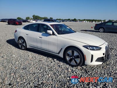Czwarte zdjęcie samochodu z boku: 2025 BMW I4 XDRIVE 40 VIN:WBY43HD09SFU10683 - miniatura