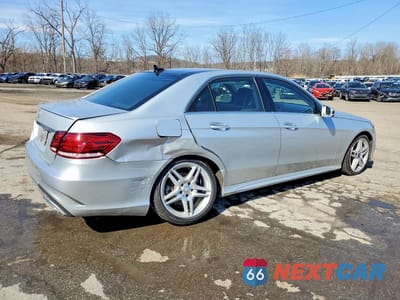 Trzecie zdjęcie samochodu z tyłu: 2014 MERCEDES-BENZ E 350 4MATIC VIN:WDDHF8JB4EB045492 - miniatura