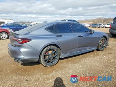 Trzecie zdjęcie samochodu z tyłu: 2023 ACURA TLX TYPE S VIN:19UUB7F06PY000304 - miniatura