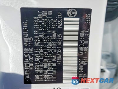 Zdjęcie 12 z 12 samochodu: 2026 TOYOTA CAMRY LE VIN:4T1DAACK4TU686425 - miniatura