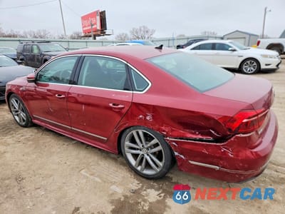 Drugie zdjęcie samochodu z przodu: 2017 VOLKSWAGEN PASSAT R-LINE VIN:1VWDT7A32HC033289 - miniatura