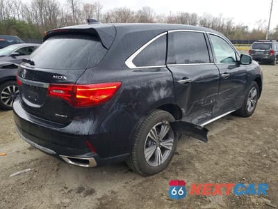 Trzecie zdjęcie samochodu z tyłu: 2020 ACURA MDX VIN:5J8YD4H32LL034751 - miniatura