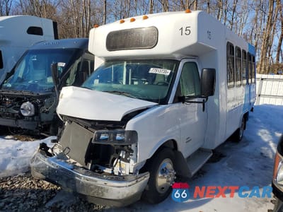 Drugie zdjęcie samochodu z przodu: 2023 CHEVROLET EXPRESS G4500 VIN:1HA6GUC78PN014047 - miniatura