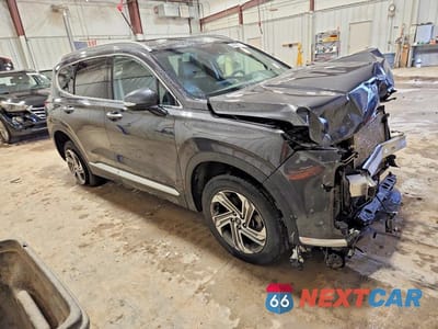 Czwarte zdjęcie samochodu z boku: 2022 HYUNDAI SANTA FE SEL VIN:5NMS3DAJ2NH406271 - miniatura