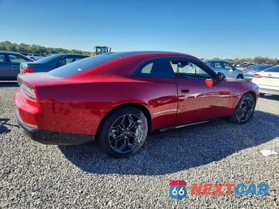 Trzecie zdjęcie samochodu z tyłu: 2025 DODGE CHARGER DAYTONA R VIN:2C3CDBCKXSR543962 - miniatura