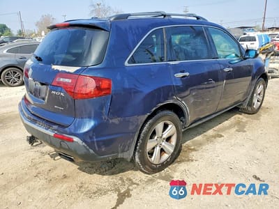 Trzecie zdjęcie samochodu z tyłu: 2012 ACURA MDX TECHNOLOGY VIN:2HNYD2H40CH519702 - miniatura