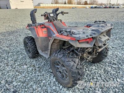 Trzecie zdjęcie samochodu z tyłu: 2022 POLARIS SPORSTMAN ATV VIN:4XASXE855NB204166 - miniatura