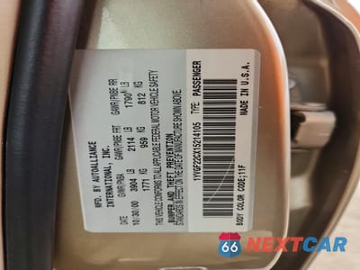 Zdjęcie 12 z 13 samochodu: 2001 MAZDA 626 ES VIN:1YVGF22CX15214105 - miniatura