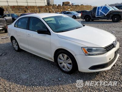 Czwarte zdjęcie samochodu z boku: 2012 VOLKSWAGEN JETTA BASE VIN:3VW1K7AJ9CM342172 - miniatura
