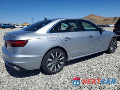 Trzecie zdjęcie samochodu z tyłu: 2022 AUDI A4 PREMIUM PLUS 40 VIN:WAUBBAF40NA037051 - miniatura