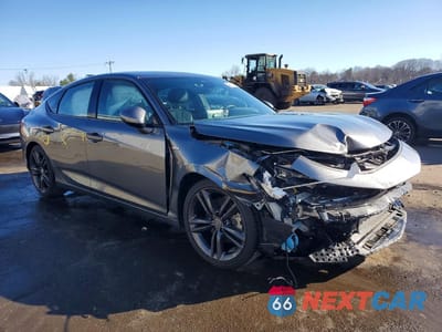 Czwarte zdjęcie samochodu z boku: 2025 ACURA INTEGRA A-SPEC TECH VIN:19UDE4G7XSA004147 - miniatura