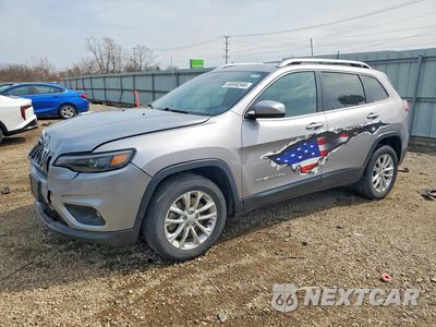 2019 JEEP CHEROKEE LATITUDE 1C4PJLCB3KD444334 - główne zdjęcie licytacji z USA - miniatura