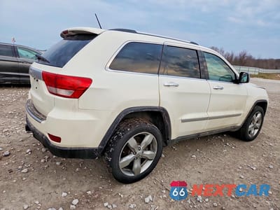 Trzecie zdjęcie samochodu z tyłu: 2012 JEEP GRAND CHEROKEE OVERLAND VIN:1C4RJFCT8CC361041 - miniatura