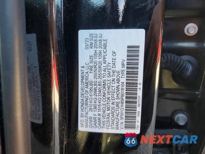 Zdjęcie 13 z 13 samochodu: 2023 HONDA PILOT ELITE VIN:5FNYG1H89PB018104 - miniatura