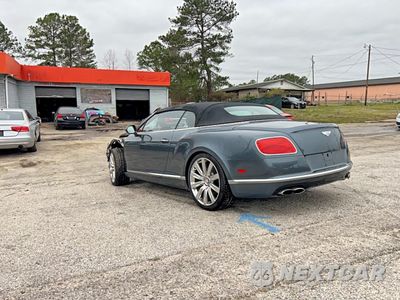 Trzecie zdjęcie samochodu z tyłu: 2016 BENTLEY CONTINENTAL GTC V8 VIN:SCBGT3ZA8GC051549 - miniatura