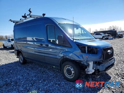 Czwarte zdjęcie samochodu z boku: 2023 FORD TRANSIT 350 UTILITY / SERVICE VAN VIN:1FTBW9C89PKA17312 - miniatura