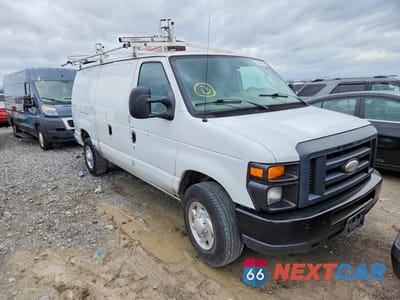 Czwarte zdjęcie samochodu z boku: 2014 FORD E250 UTILITY / SERVICE VAN VIN:1FTNE2EW9EDA47463 - miniatura