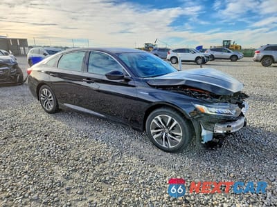Czwarte zdjęcie samochodu z boku: 2022 HONDA ACCORD HYBRID VIN:1HGCV3F17NA005327 - miniatura