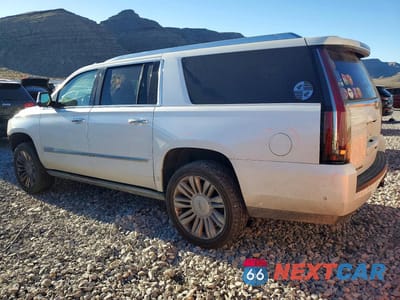 Drugie zdjęcie samochodu z przodu: 2019 CADILLAC ESCALADE ESV PLATINUM VIN:1GYS4KKJ6KR157958 - miniatura